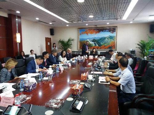 L'incontro tra la delegazione FVG e quella della Provincia cinese di Sichuan